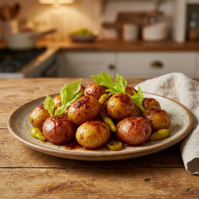 Bloody Mary Potatoes