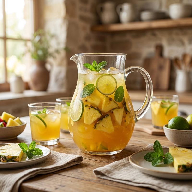 Fruity Pineapple Sangria