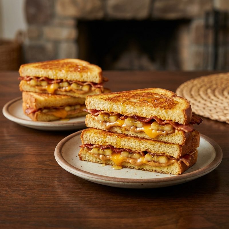 Funky Monkey Grilled Cheese