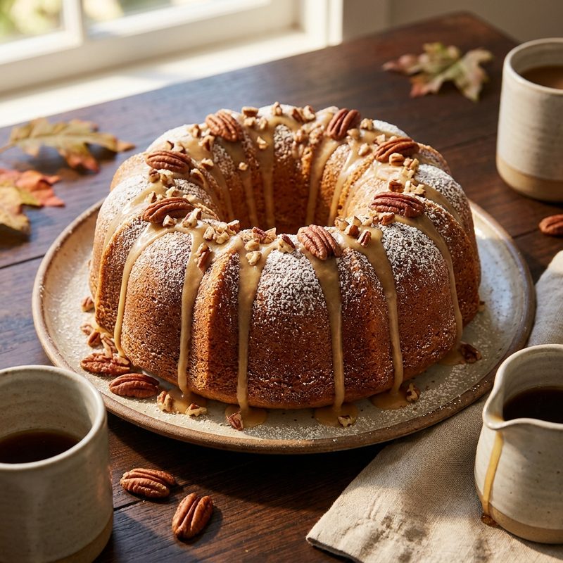 Maple Pecan Bundt