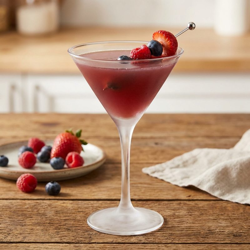 Mixed Berry Martini