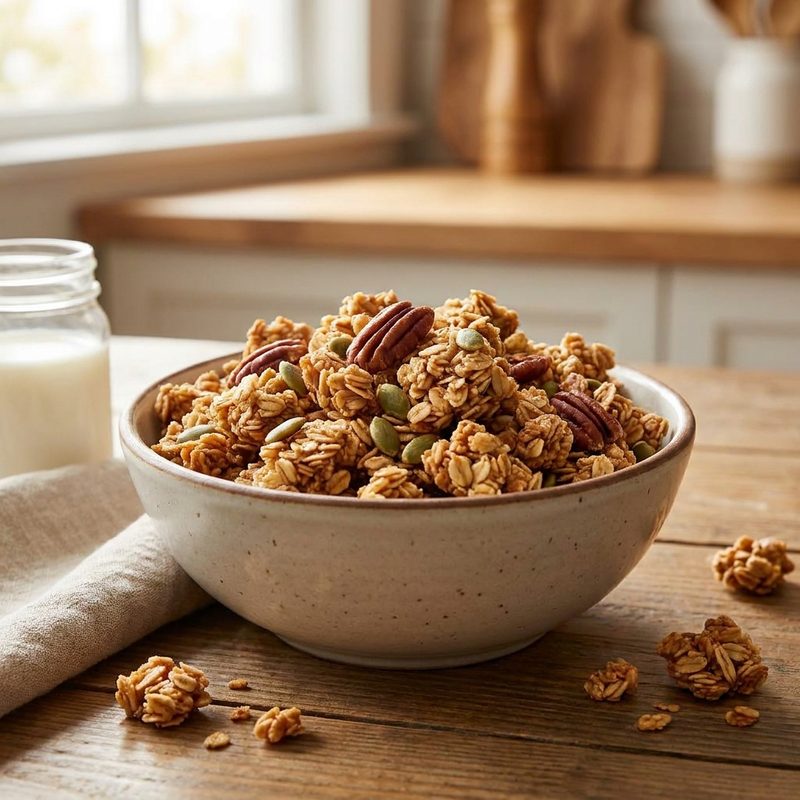 Pumpkin Apple Butter Granola