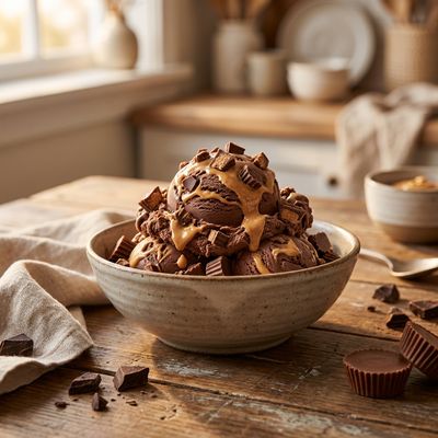 Chocolate Peanut Butter Cup Ice Cream