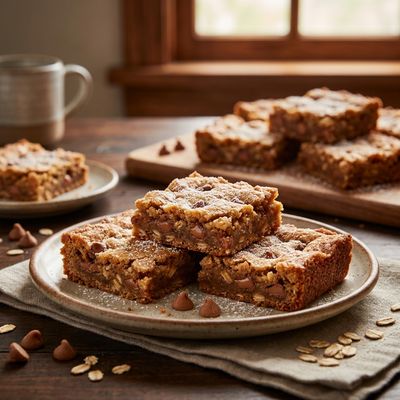 Cinnamon Chip Cookie Butter Oat Bars Kitchenaid
