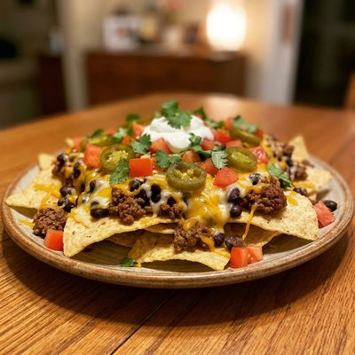 Game Day Loaded Nachos