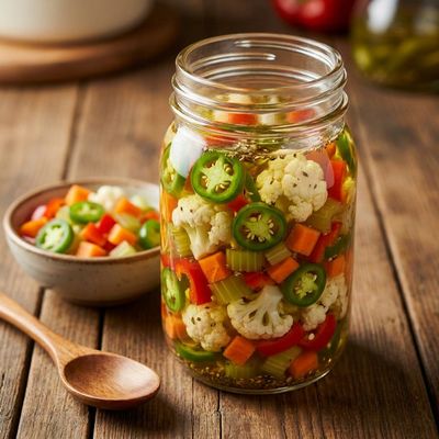 Hot Spicy Giardiniera