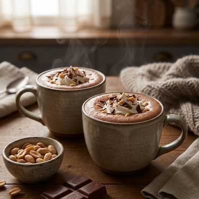 Milk Chocolate Peanut Butter Hot Chocolate