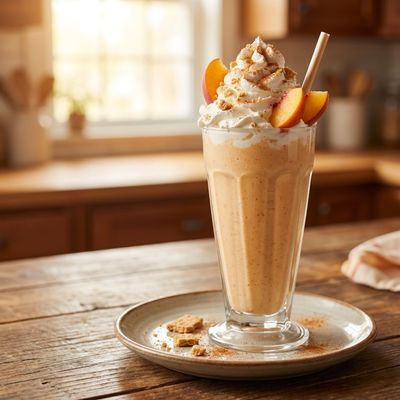 Peach Pie Milkshake