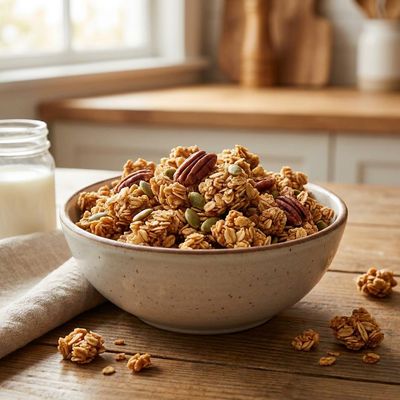 Pumpkin Apple Butter Granola